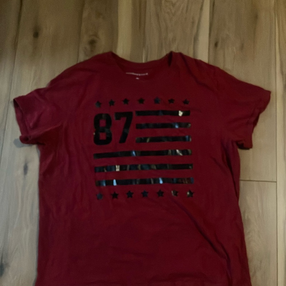 Aeropostale Red Graphic Tee